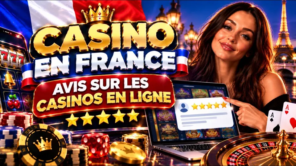 Casino en France: avis sur les casinos en ligne 📝⭐✨